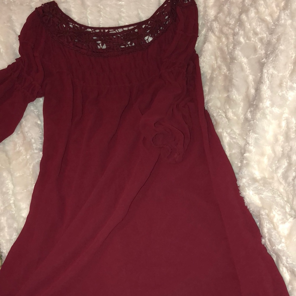 Red dress
